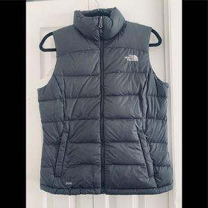 The North Face puffy down vest